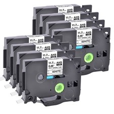 8PK Compatible Heat Shrink Tube Label Tape Replacement for Brother Hse231 11.7mm