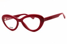 MOSCHINO MOS635-C9A-53 Eyeglasses Frame Size 53mm 17mm 140mm RED Women 716736990