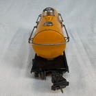 Lionel Lines O Train TinLitho 2654 YELLOW Oil Tank Tanker Car - AWESOME! — photo 5