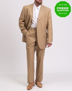 RRP€1100 LUIGI BIANCHI MANTOVA Suit IT58 US48 XXXL Single Breasted Made in Italy