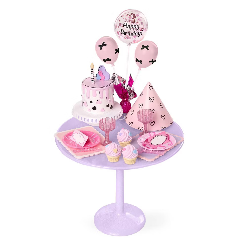 Our Generation Party Ready Birthday Sweets Table & Accessori