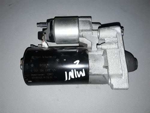 BMW 1 F20 Anlasser 7616698 1.60 Petrol 100kw 2014 27620739