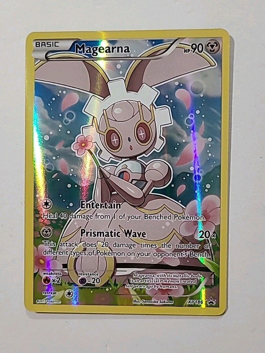 Magearna XY186 XY Holo 2017 Pokémon Card Black Star Promo *READ*