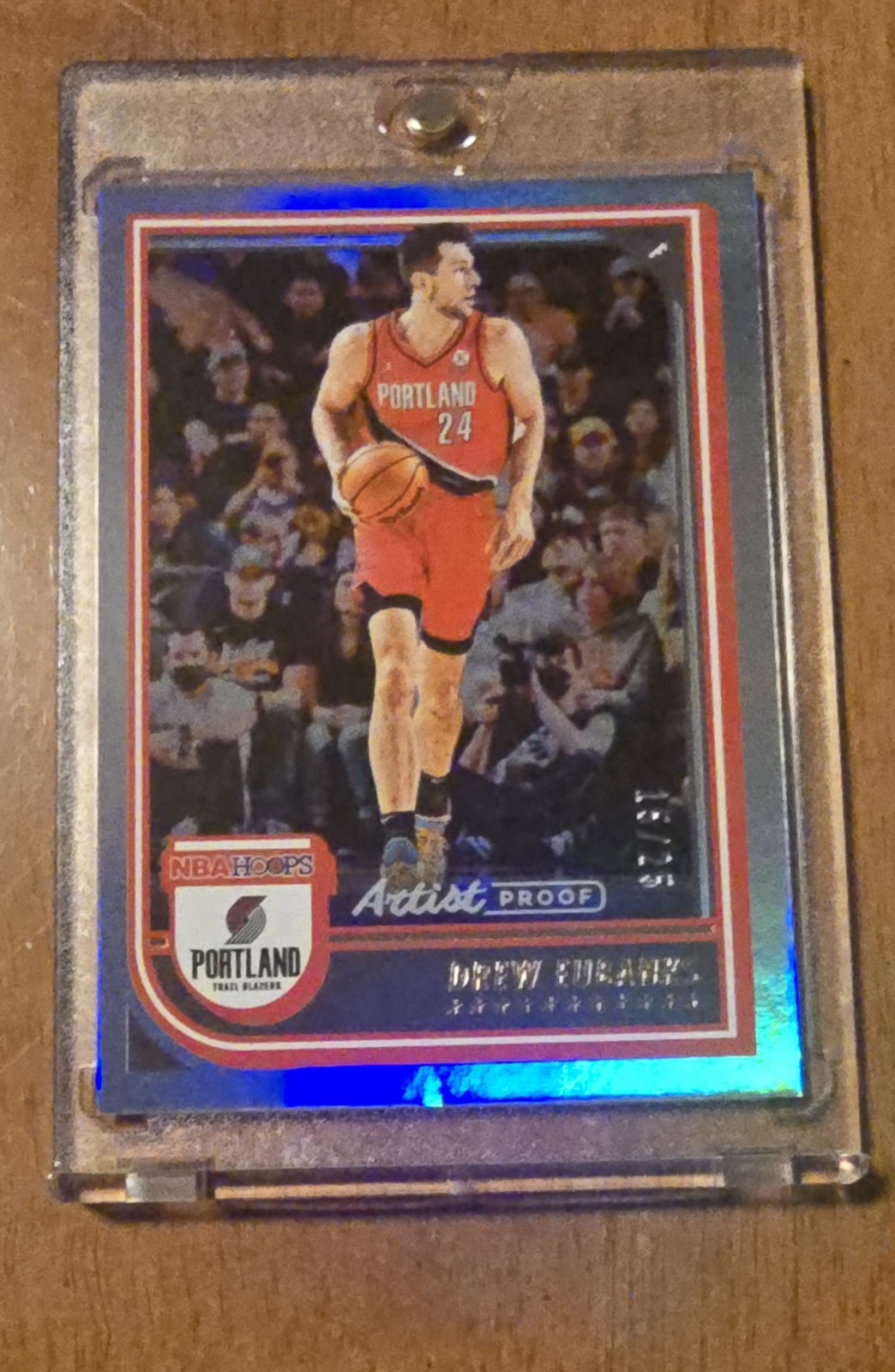 Panini 2022-23 NBA Hoops Artist Proof Drew Eubanks #212 /25 Trail Blazers