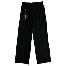$1,195 Dolce & Gabbana Straight Leg Wool Pants Trousers Mens 48 GYZMHTFU27J READ