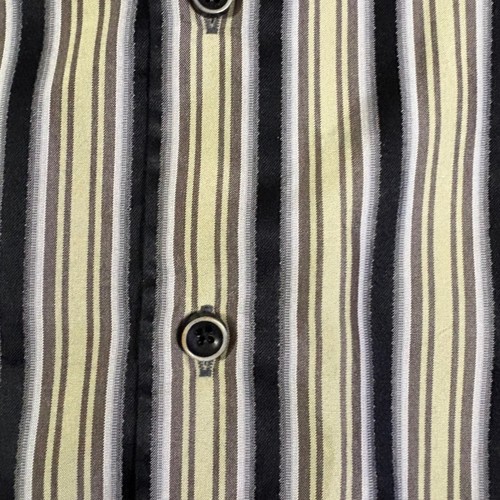 Camisa Tommy Bahama 100% Seda Para Hombre XXL Rayas Manga Larga - Imagen 9 de 12