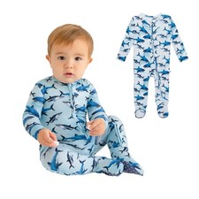 Footie Pajamas for Baby Boys, Soft Viscose from Bamboo