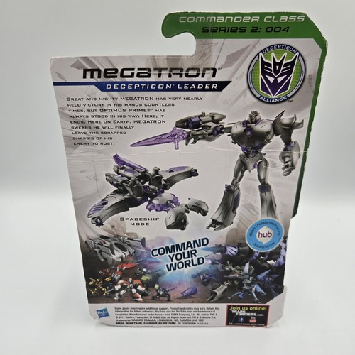TRANSFORMERS Prime (2012) MEGATRON Cyberverse 4" Commander New DAMAGED BOX - Picture 8 of 13
