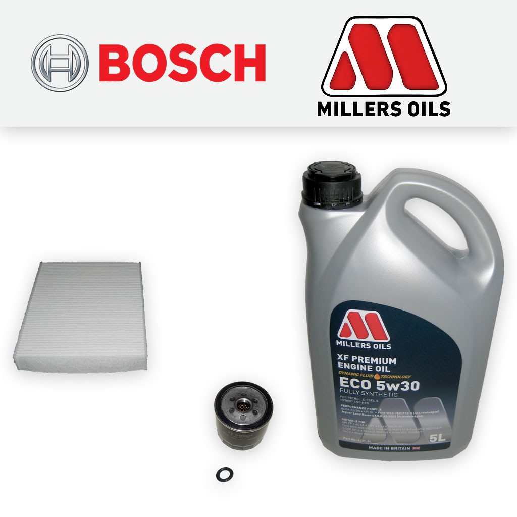 SERVICE KIT for FORD FIESTA MK6 1.4 16V OIL CABIN FILTERS +OIL (2002-2008)