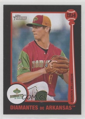 2022 Heritage Minor League Edition 1973 Topps Tarjetas Brandon Williamson 0q0m