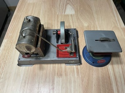 Wilesco Steam Engine Toy  And Table Saw Germany