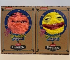 Fuggler Bundle - Spongebob Squarepants and Patrick 9" Plush - US Seller