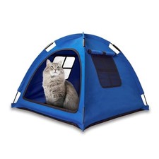 Open Design Pet Tent, Cozy Monitoring Bed for Cats  Puppies, Breathable Mesh...