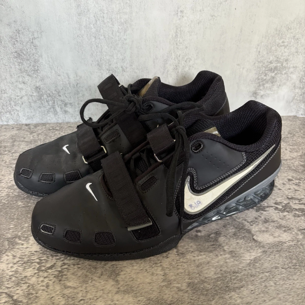 Nike Romaleos 2 Black White for Sale | Authenticity Guaranteed | eBay