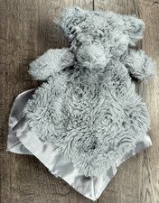 Baby Girl Boy Cloud Island Gray Elephant Lovey Security Baby Blanket