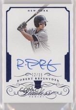 2016 Panini Flawless Rookie Auto Sapphire 12/15 Rob Refsnyder #RA-RR Auto 0w7