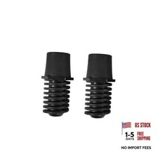 Front Hood Adjust Bumper Stops Plastic w/Rubber Compatible with Tall Cap