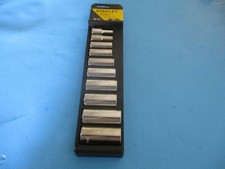 STANLEY DEEP SOCKET SET 10 PC. 3/8" DR. SAE NEW