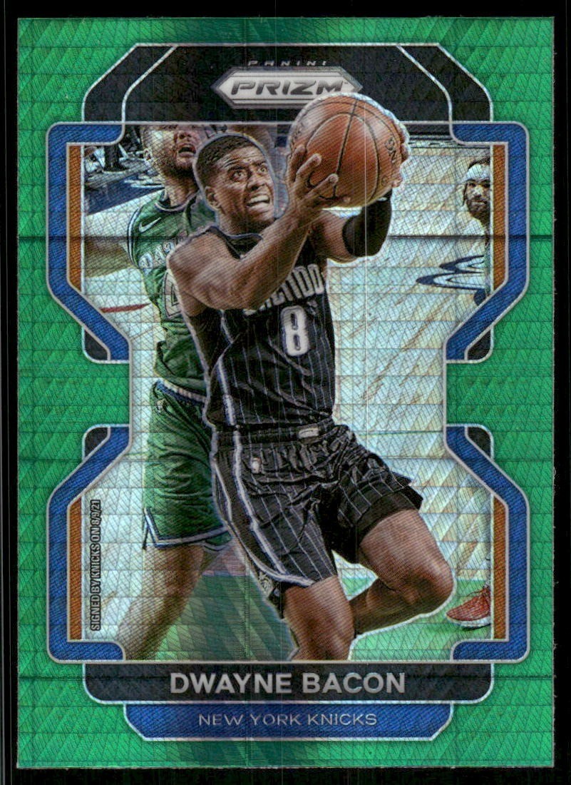 2021-22 Panini Prizm #197 Dwayne Bacon Hyper Green SSP