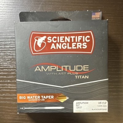 Scientific Anglers Amplitude Titan Big Water Fly Line Black/Sand WF-11-F