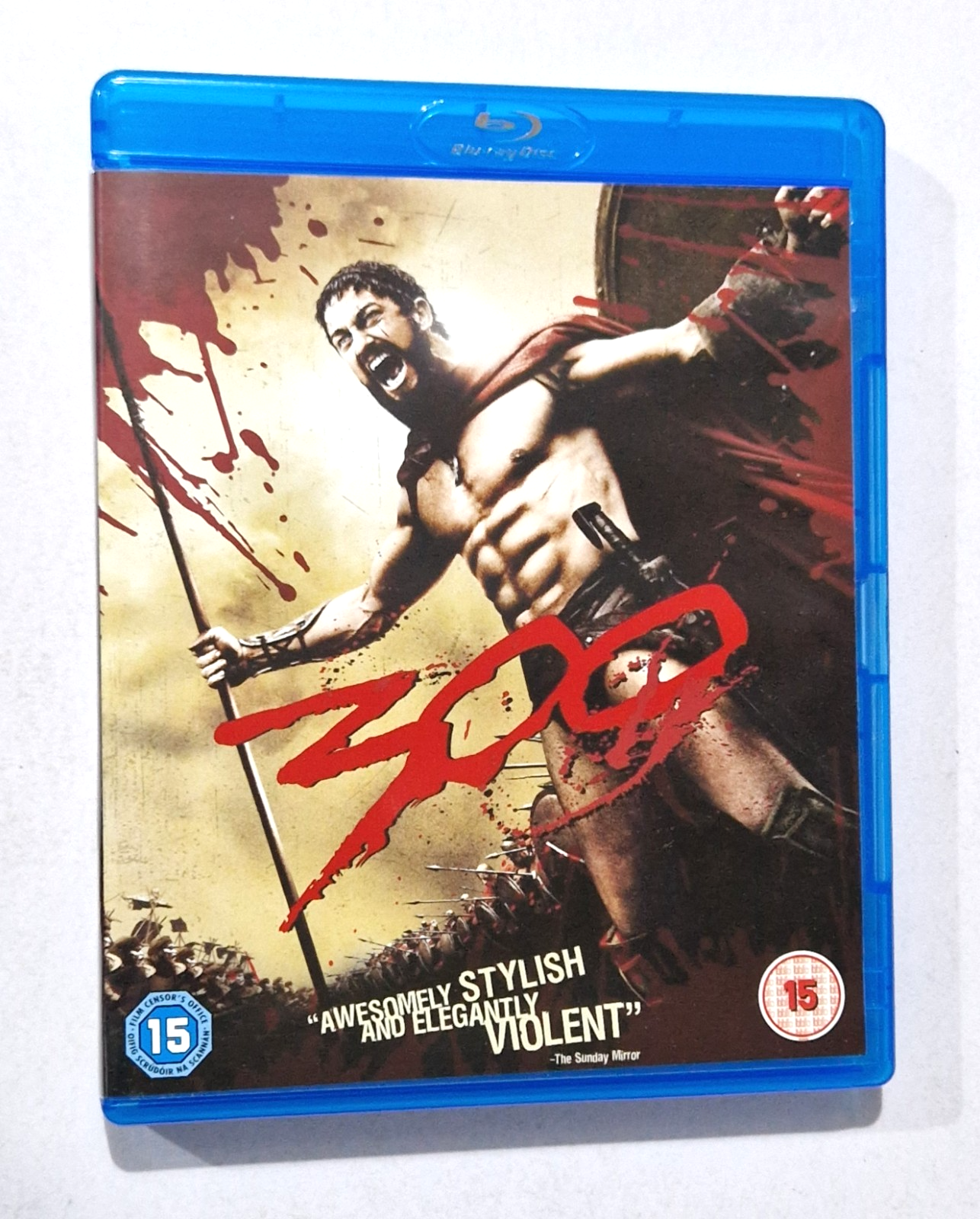 300 BLU RAY Starring Gerard Butler