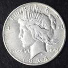 1934-S Peace Silver Dollar $1- COINGIANTS -