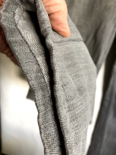 RAF Simons 5 pocket gray denim jeans pants, tapered leg, 32W x 28L - Picture 4 of 9