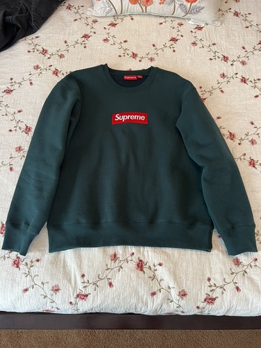 幻想的 Supreme Box Logo Crewneck Dark Pine Sサイズ | www.tegdarco.com