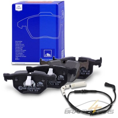 ATE BREMSBELÄGE +WARNKONTAKT SATZ HINTEN FÜR BMW 5-ER E60 6-ER E63 E64