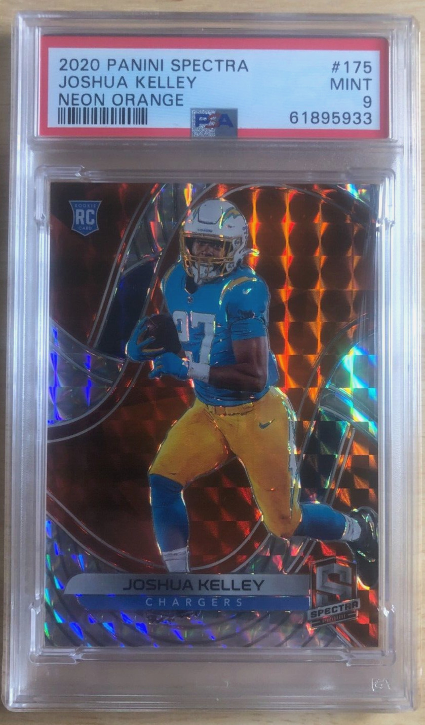 Joshua Kelley Panini Spectra #175 Neon Orange