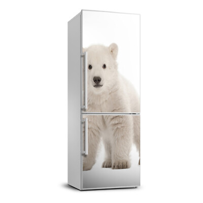 Selbstklebend Kühlschrankaufkleber Dekoration für die Küche Tiere Ein Eisbär