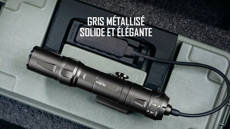 Lampe Torche Olight Odin – 2000 Lumens – Fixation Picatinny et Switch - Imagen 4 de 4