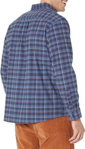 Goodthreads Herren Standard Fit Langarm Stretch Flanell Hemd MEDIUM - Bild 5 von 7