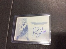 2013-14 Leaf Ultimate Perry Jones RC 1/1 Plate Auto Autograph Thunder