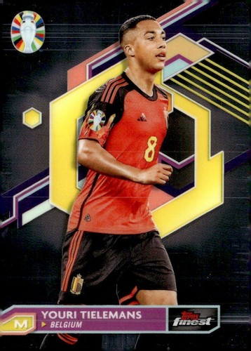 2024-25 Panini Prizm Premier League #56 Youri Tielemans Aston
