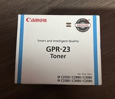 Genuine New Canon GPR-23 GPR23 Cyan Toner For IR C2550 C2880 C3080 Sealed
