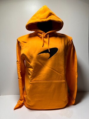 McLaren Team Core Essentials Herren Hoodie orange, M