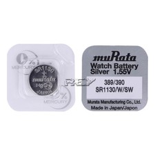 PILA 390 MAXELL Óxido Plata SR1130SW 1,55V Relojes