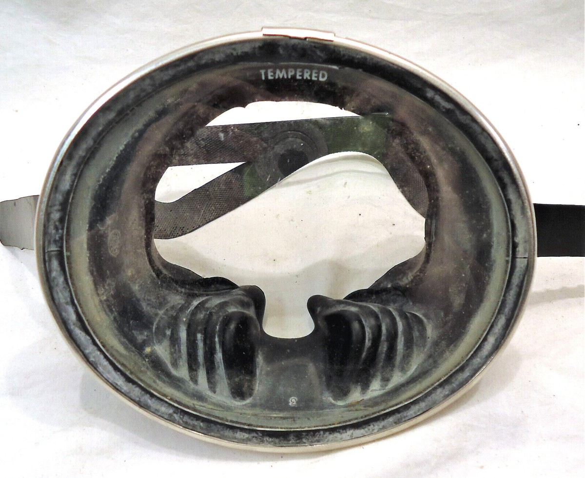 Masque De Plongée Vintage Nemrod – Espagne – Trempé Plongée Sous-marine