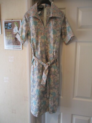 Vintage ~ Damen ~ geblümtes Kleid ~ ''Dandi by Berkertex'' ~ 70er Jahre ~ Gr: 14 ~ Ex
