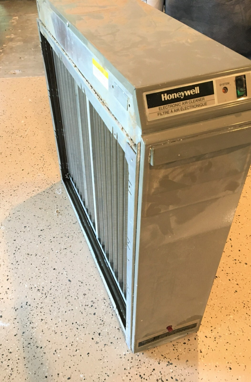 Honeywell F50 F 1065 Electronic Inline Air Cleaner for HVAC 20 x 25