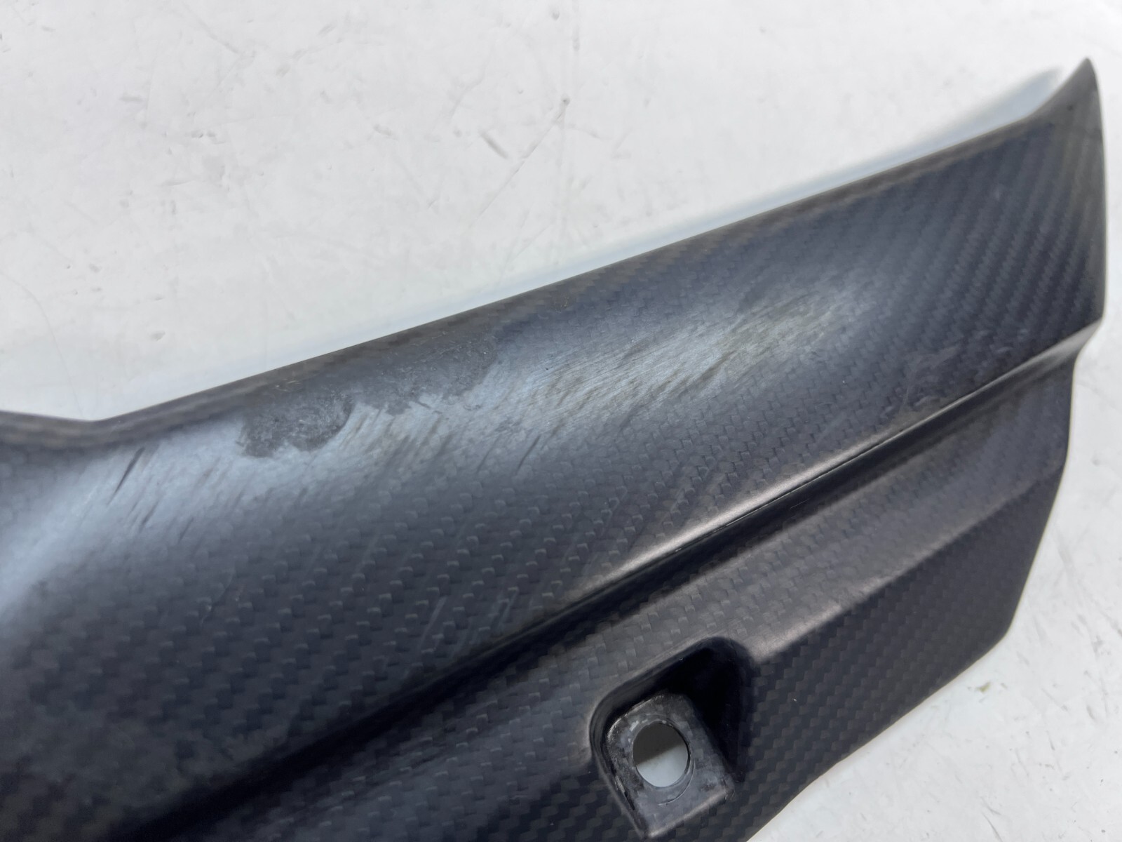 LAMBORGHINI AVENTADOR DRIVER LEFT LH CARBON FIBER COVER PANEL OEM 470853509B