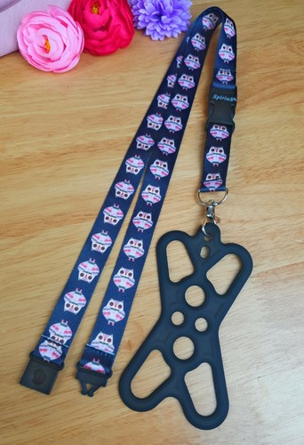 Spirius Mobile phone silicone lanyard belt neck bracelet necklace clip set - 第 121/180 張圖片