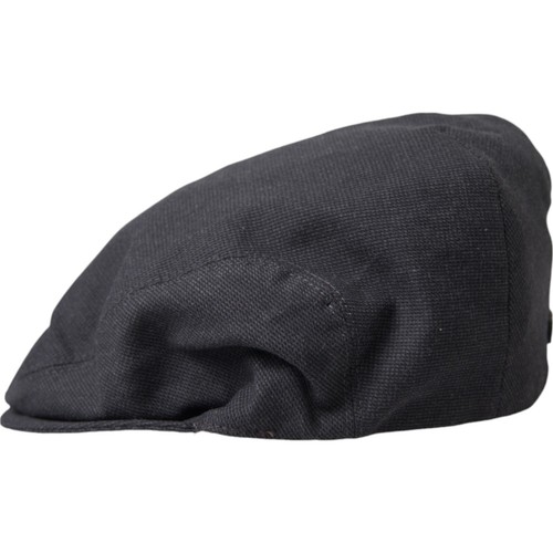 DOLCE & GABBANA Mütze Herren grau Baumwolle Tuch Zeitungsjunge Capello s. 58/M UVP 370 Usd