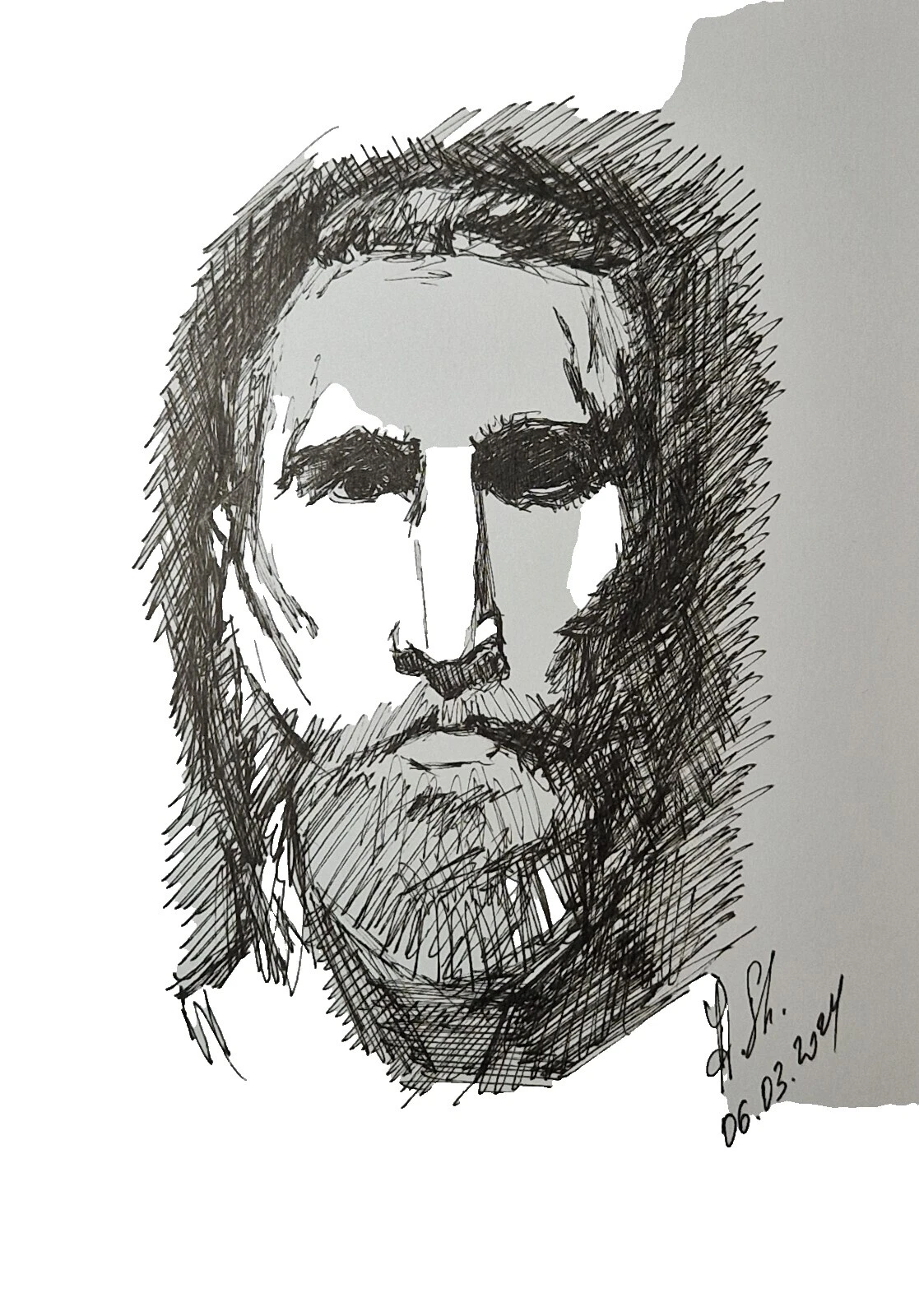 Arte de la Ilustración dibujos de arte de hombre