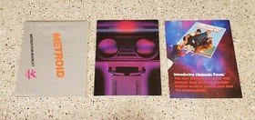 Metroid Nintendo NES Hang Tab Complete CIB Five 5 Screw w/ Box Poster Manual Lot