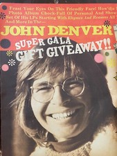 John Denver, Full Page Vintage Clipping, aa