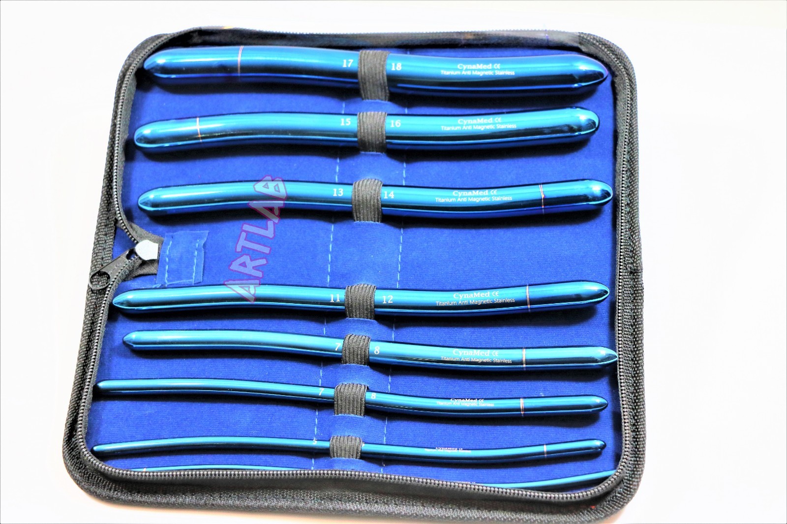 TITANIUM HEGAR DILATOR SET OF 8PCS ULTRASMOOTH STAINLESS PREMIUM eBay