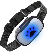 Rechargeable Dog Training Collar LCD Screen Automatic Anti Bark No Barking Shock