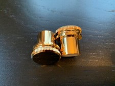 Onewheel XR Plus V1 TWO 2 GOLD Premium Metal Charge Charger Port Cover Plugs